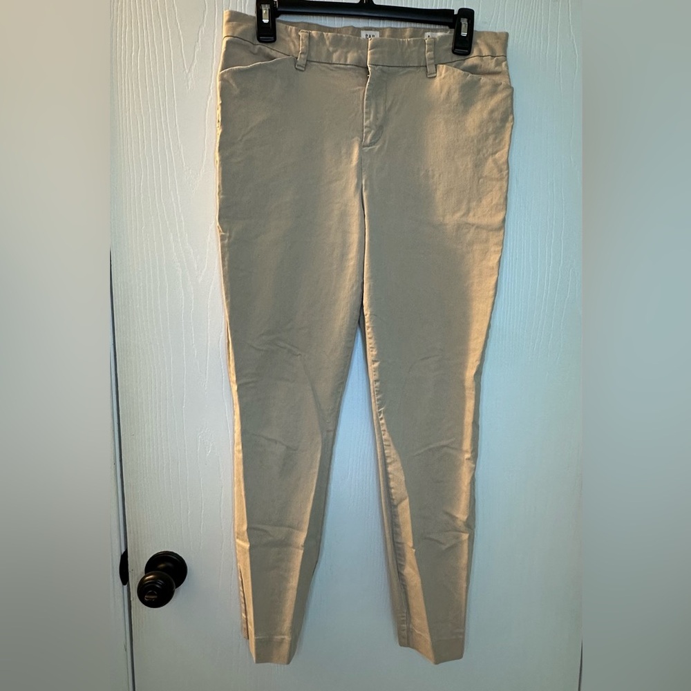 Gap‎ classic skinny ankle khaki pants women’s 8